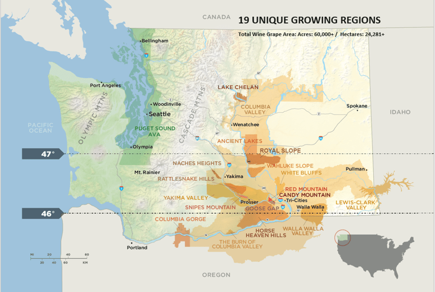 WA map