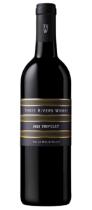three rivers trivulet red blend 2023 columbia valley bottle shot